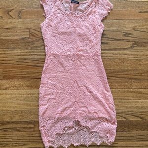 Super sexy peach dress